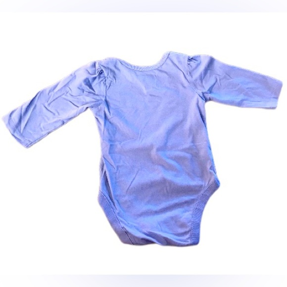 🌸Place baby girl long sleeve Smile romper with flower 3-6M🌸 - Picture 2 of 4